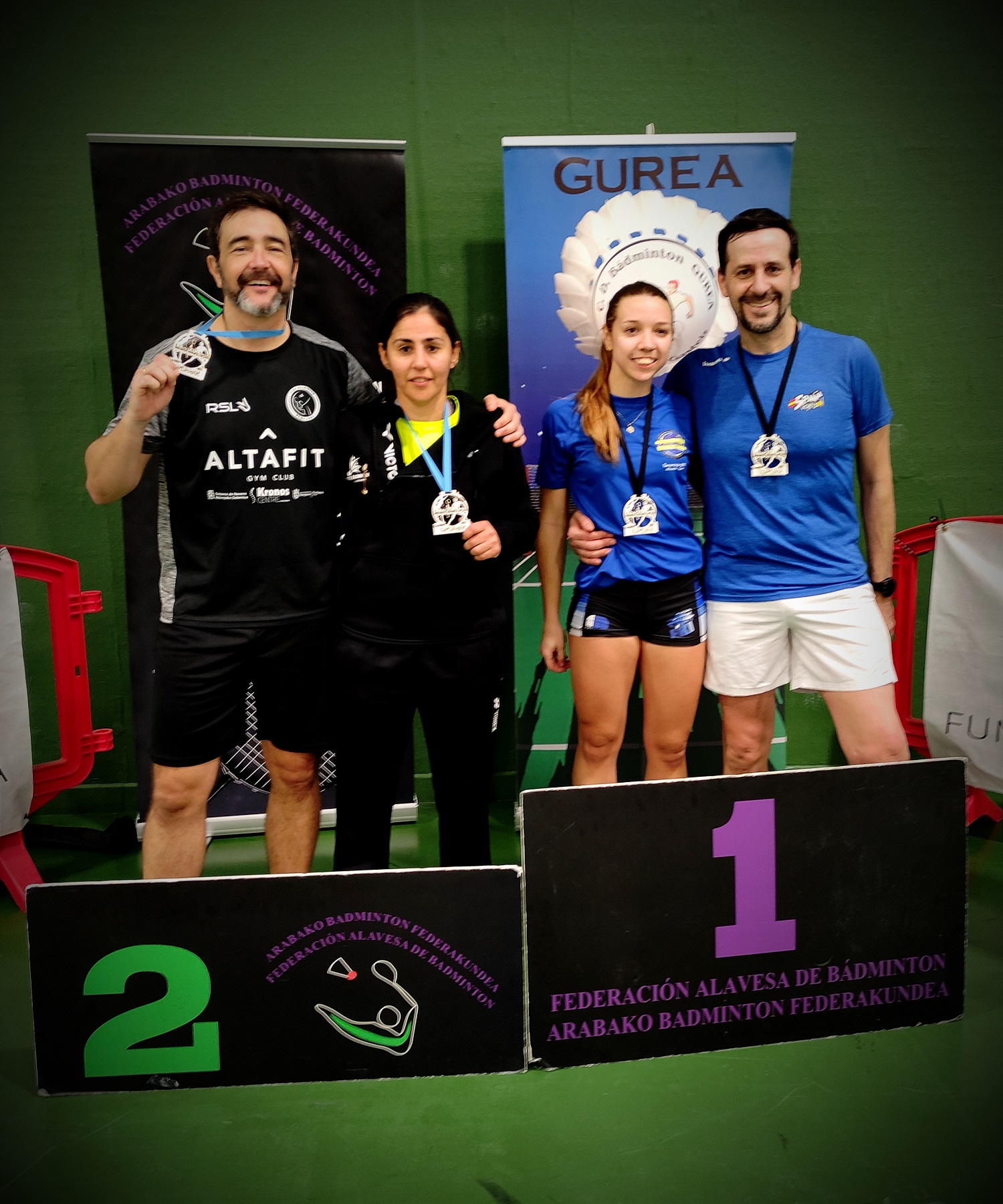 Medallas en el Top TTR Vitoria Sub-15, Sub-19 y Absoluto Popular (14/01/2024)